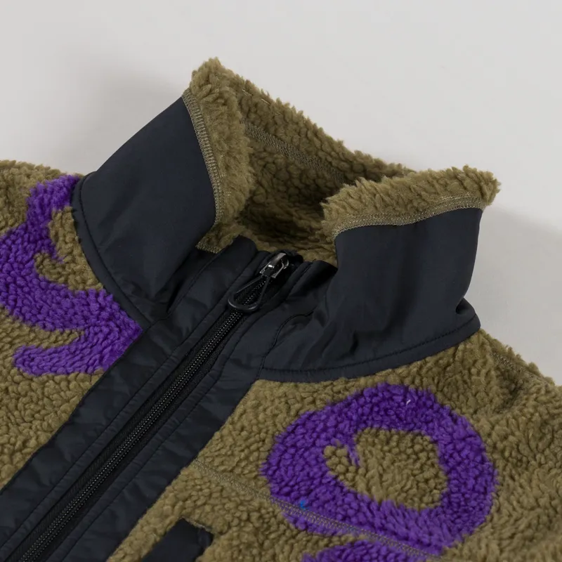 Adsum Expedition Fleece Green Jacquard-4