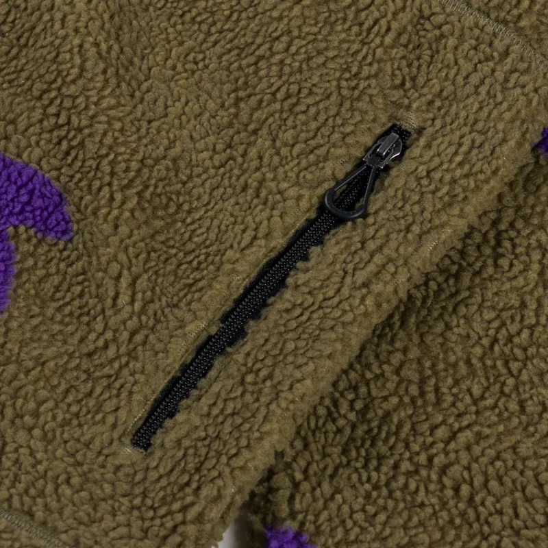 Adsum Expedition Fleece Green Jacquard-5