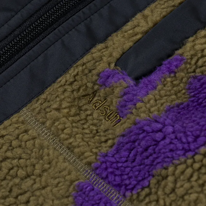 Adsum Expedition Fleece Green Jacquard-6