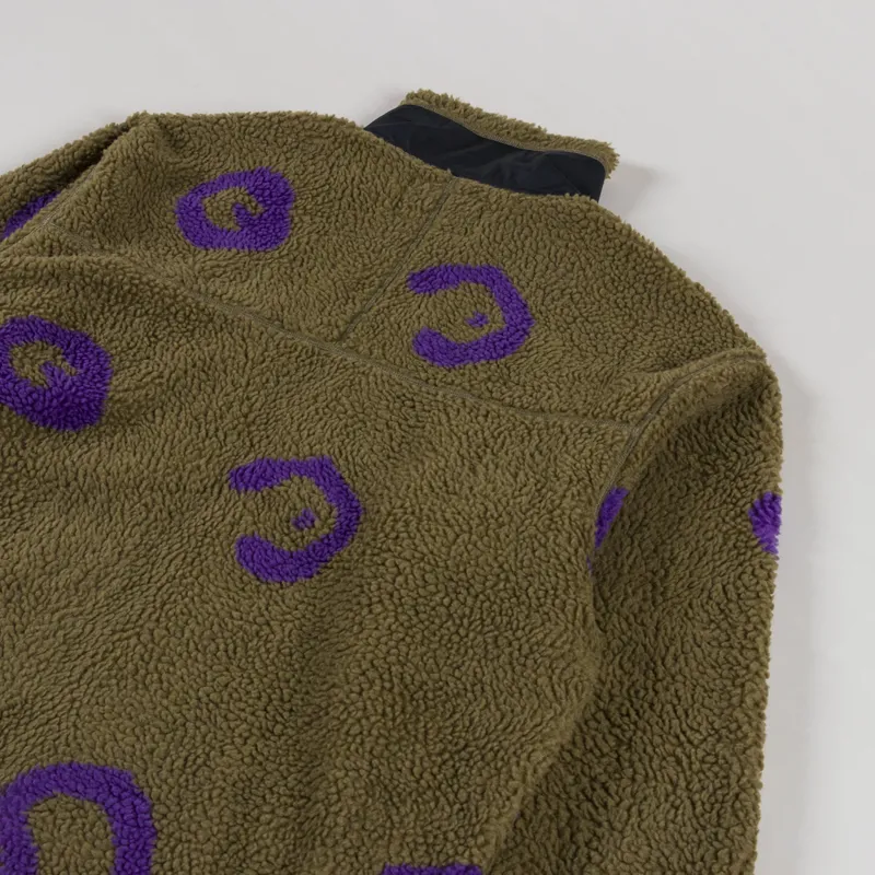 Adsum Expedition Fleece Green Jacquard-3