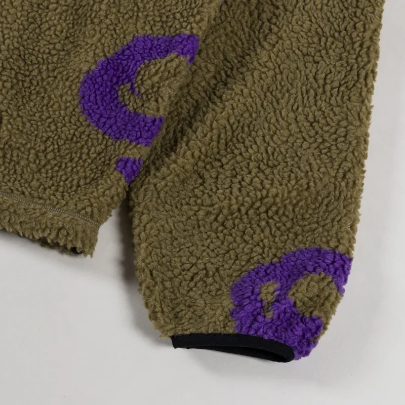 Adsum Expedition Fleece Green Jacquard-9