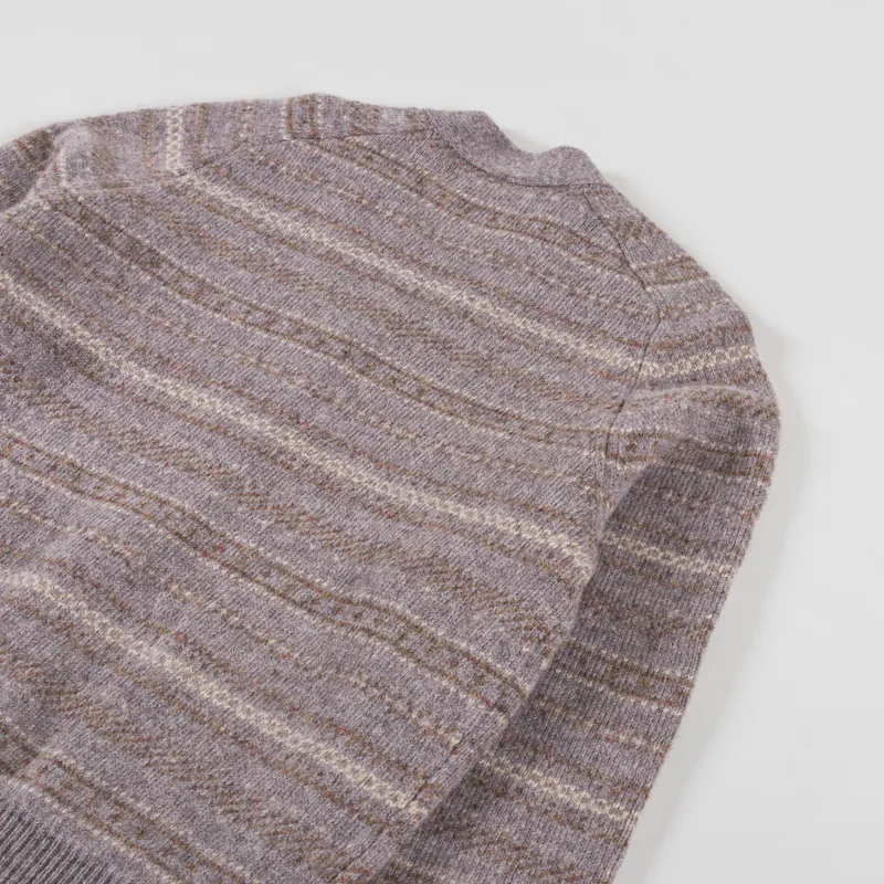 Adsum Nordic Cardigan Brown-3