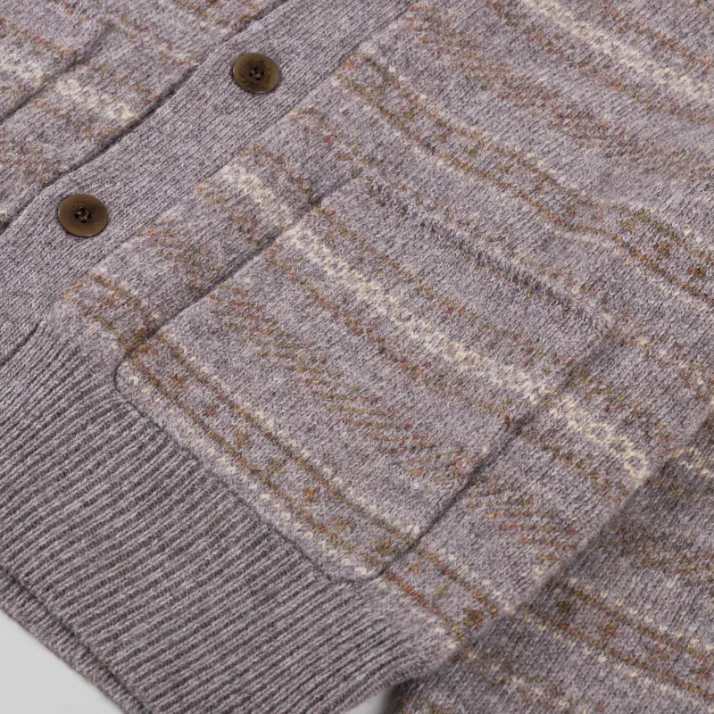 Adsum Nordic Cardigan Brown-4