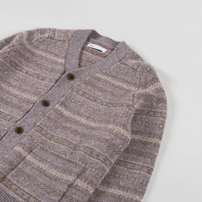 Adsum Nordic Cardigan Brown-2