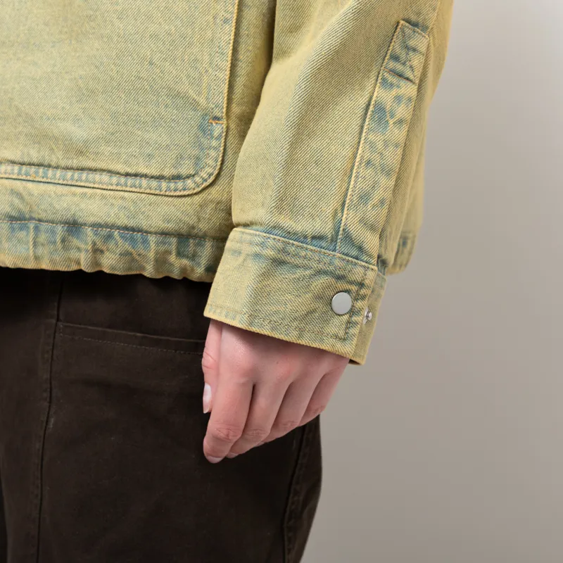 Folk Womens Blouson Bleached Denim-12