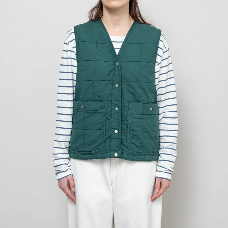 Folk Womens Gilet Vintage Green