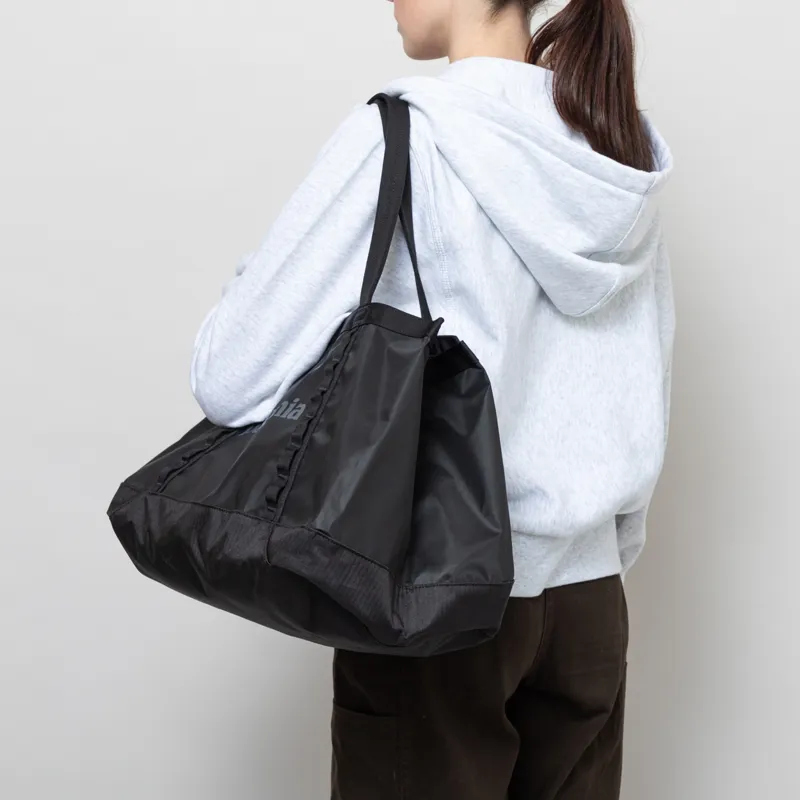 Patagonia Unisex Recycled Black Hole Tote Bag 25L Black