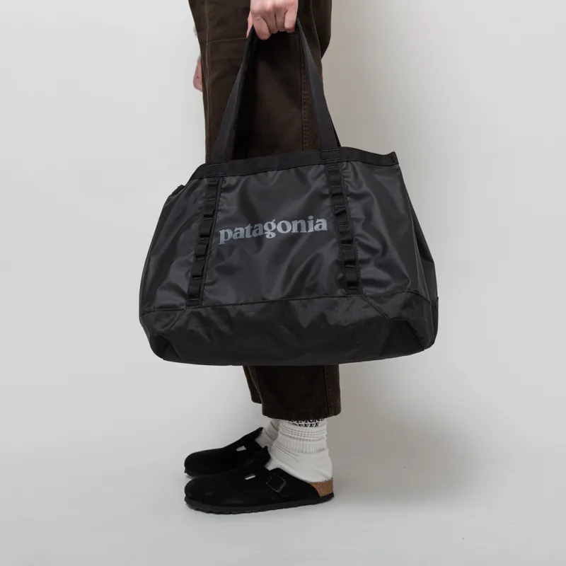 Patagonia Unisex Recycled Black Hole Tote Bag 25L Black