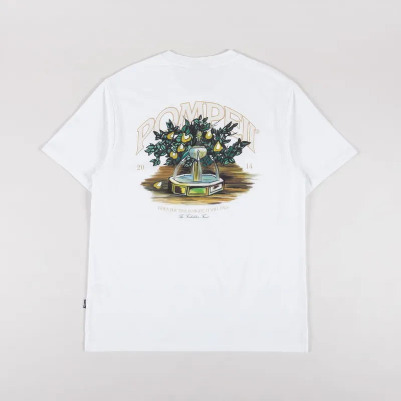 Pompeii Fountain T Shirt White