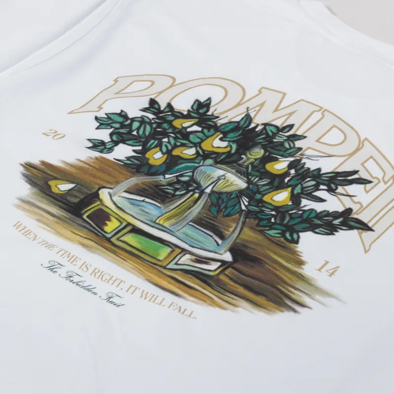 Pompeii Fountain T Shirt White-4