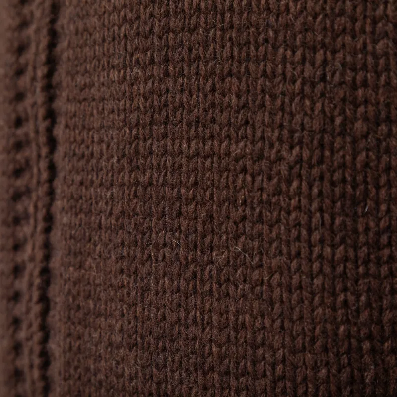 Frizmworks Wool Varsity Cardigan Brown Tan-9