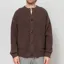 Frizmworks Heavy Wool Round Cardigan Choco Brown