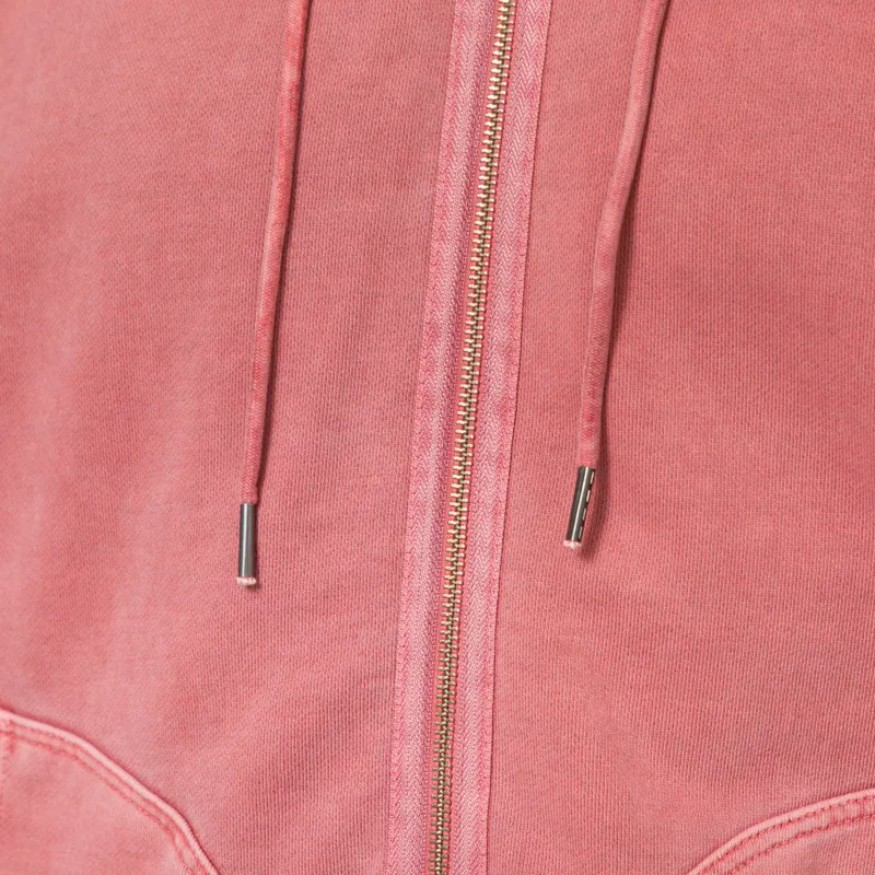 Frizmworks OG Pigment Dyeing Hood Zip Up Parka Pink-10