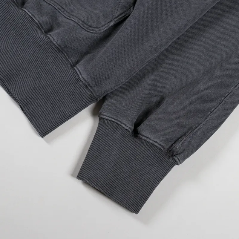 Frizmworks OG Pigment Dyeing Hood Zip Up Parka Charcoal-7