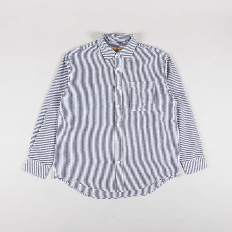 Frizmworks OG Stripe Seersucker Shirt Black