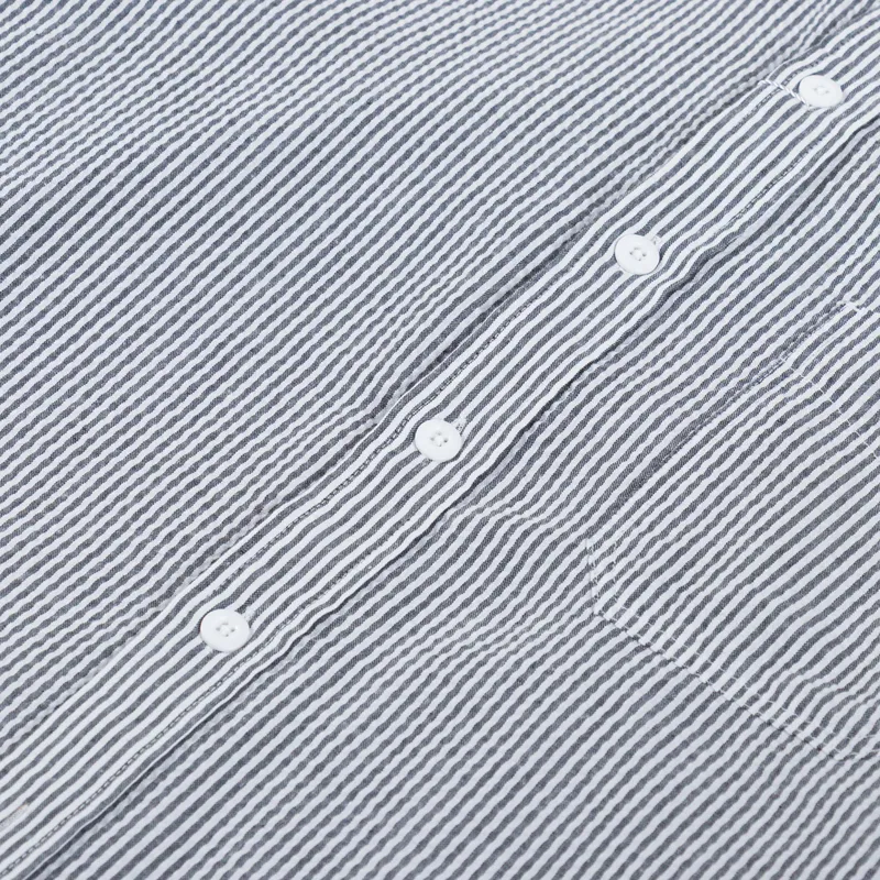 Frizmworks OG Stripe Seersucker Shirt Black-5