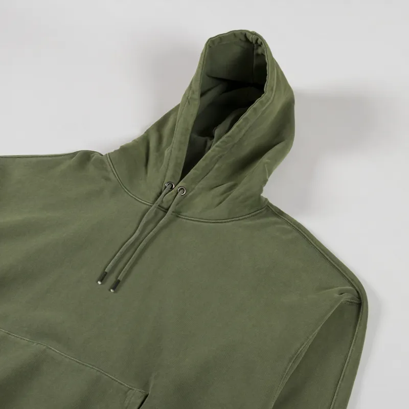 Frizmworks OG Pigment Dyeing Hoodie Green-2