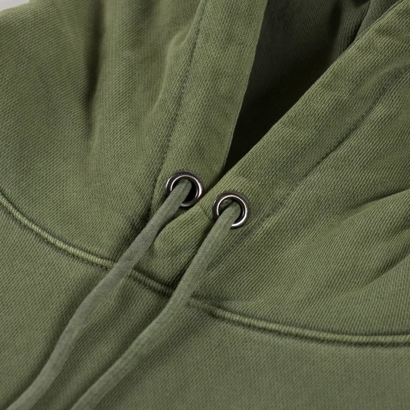 Frizmworks OG Pigment Dyeing Hoodie Green-4