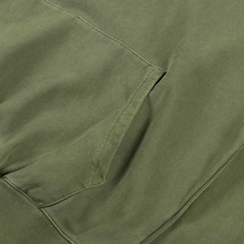 Frizmworks OG Pigment Dyeing Hoodie Green-5