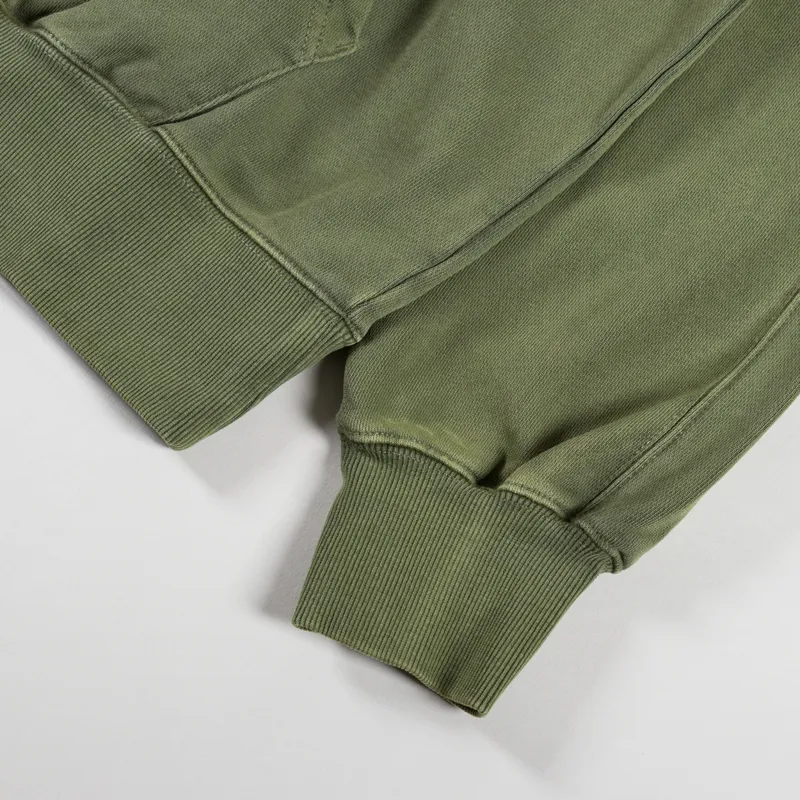 Frizmworks OG Pigment Dyeing Hoodie Green-6