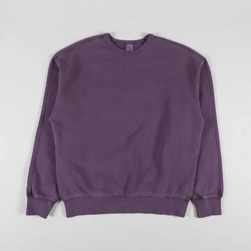 Frizmworks OG Pigment Dyeing Sweatshirt Purple
