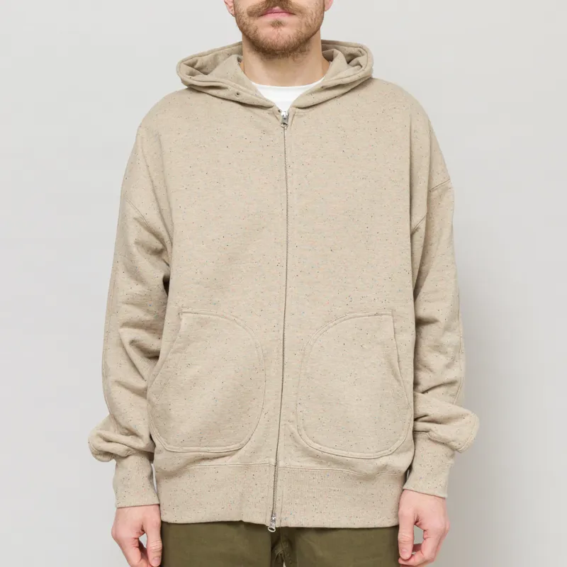 Frizmworks OG Bocaci Heavyweight Hood Zip Up Parka Beige