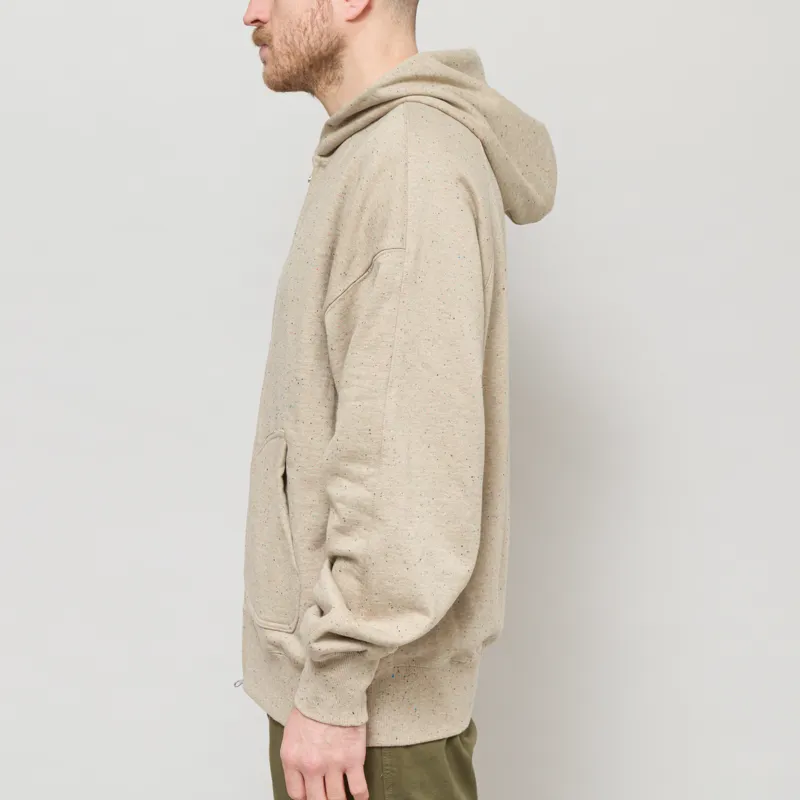 Frizmworks OG Bocaci Heavyweight Hood Zip Up Parka Beige-2