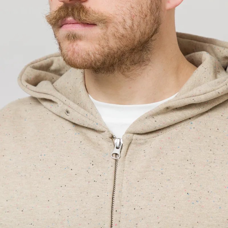 Frizmworks OG Bocaci Heavyweight Hood Zip Up Parka Beige-6