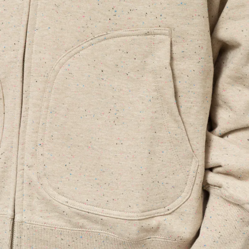 Frizmworks OG Bocaci Heavyweight Hood Zip Up Parka Beige-7