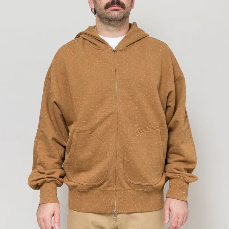 Frizmworks OG Bocaci Heavyweight Hood Zip Up Parka Camel