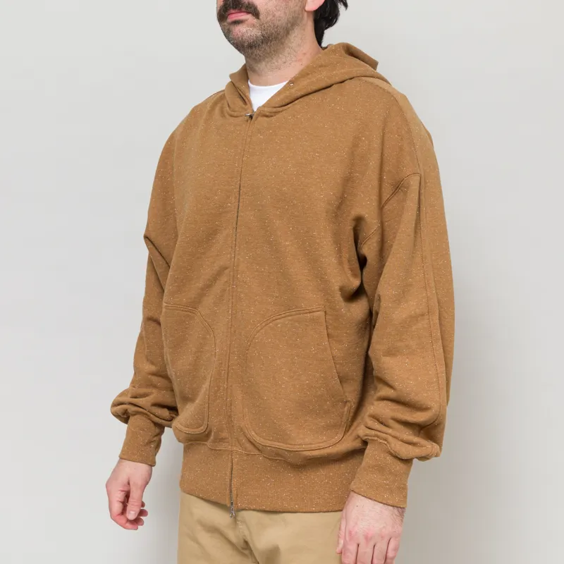 Frizmworks OG Bocaci Heavyweight Hood Zip Up Parka Camel-1