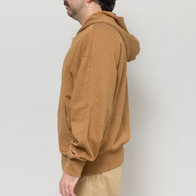 Frizmworks OG Bocaci Heavyweight Hood Zip Up Parka Camel-2