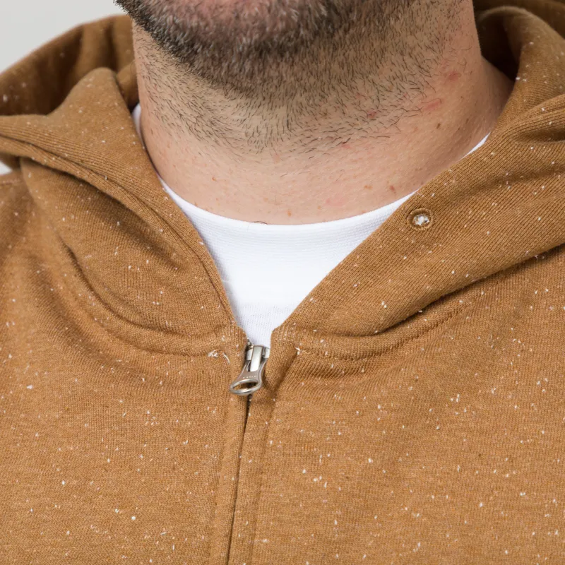 Frizmworks OG Bocaci Heavyweight Hood Zip Up Parka Camel-6