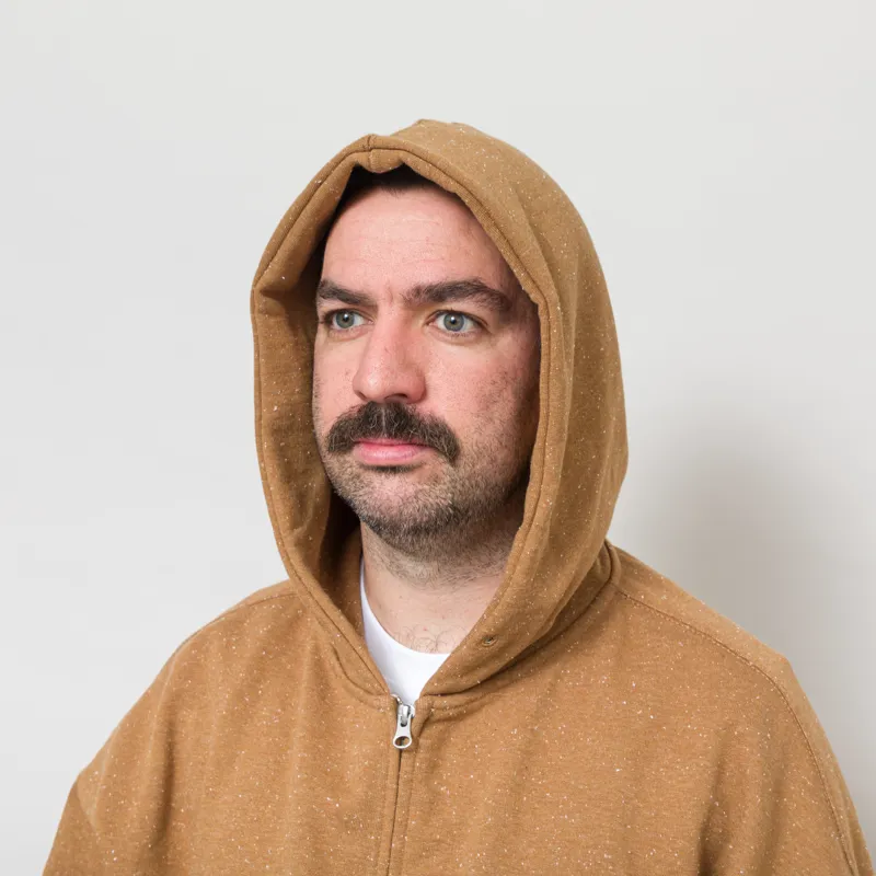 Frizmworks OG Bocaci Heavyweight Hood Zip Up Parka Camel-5