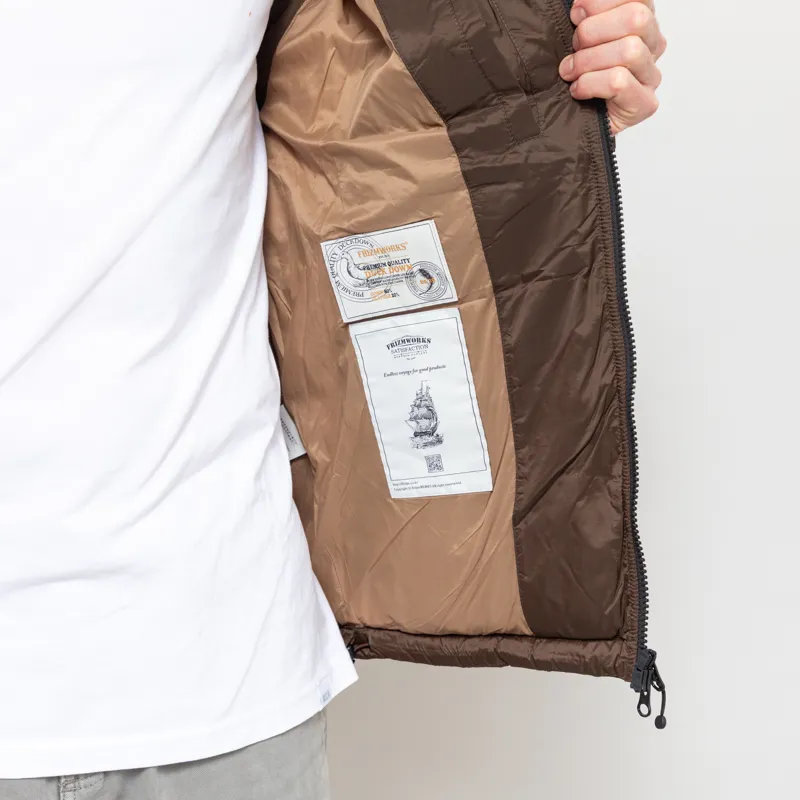 Frizmworks Altavia Down Parka Brown-9