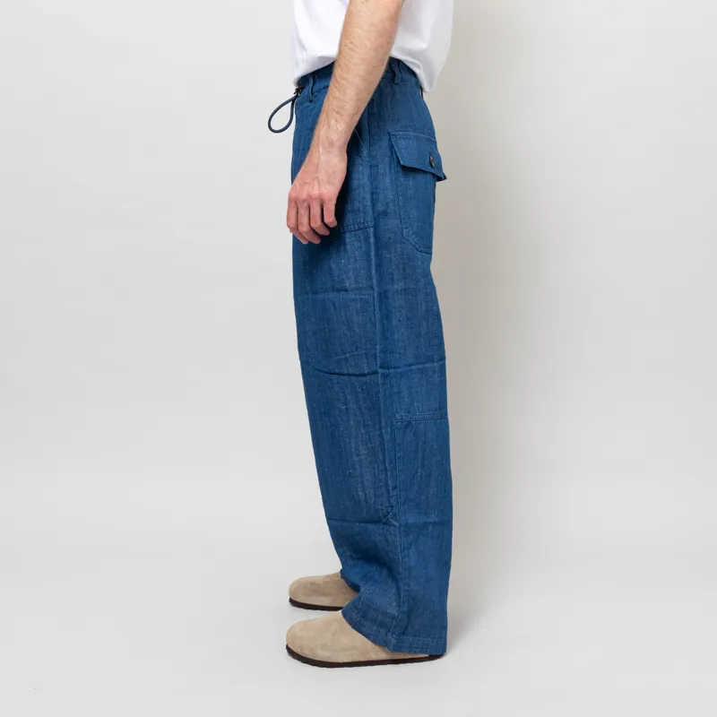 Frizmworks Denim Balloon Pants Blue-2