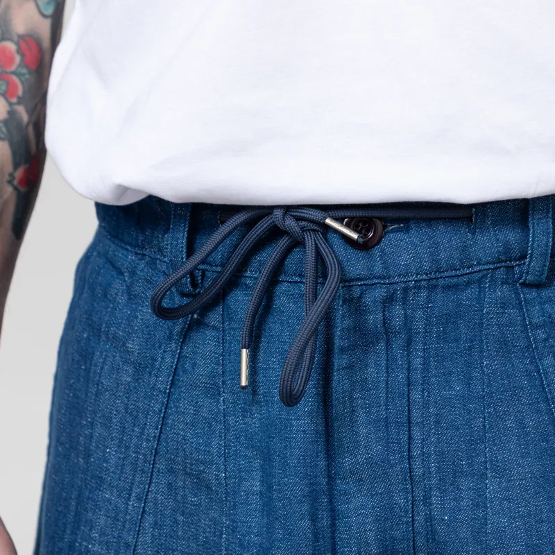 Frizmworks Denim Balloon Pants Blue-6