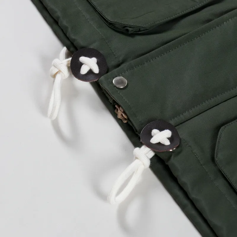 Frizmworks 60/40 Mountain Parka Coat Dark Green-9