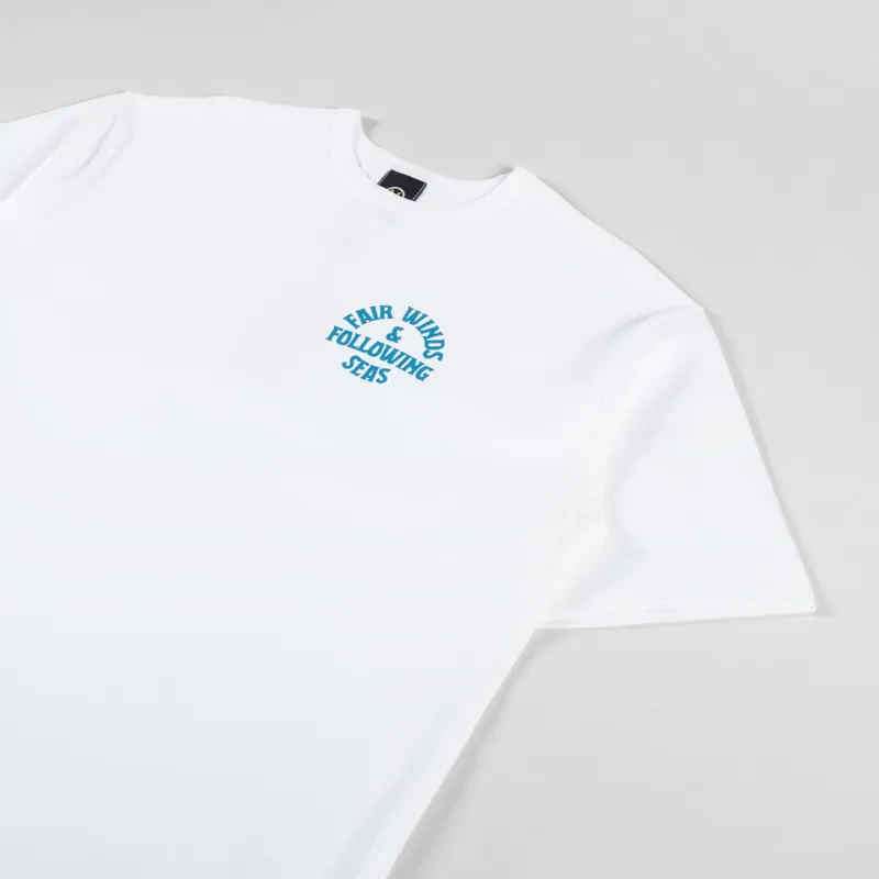 Frizmworks Fair Winds And Following Seas T Shirt White-3