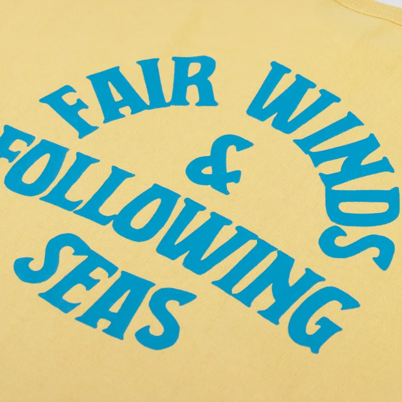 Frizmworks Fair Winds And Following Seas T Shirt Yellow-4