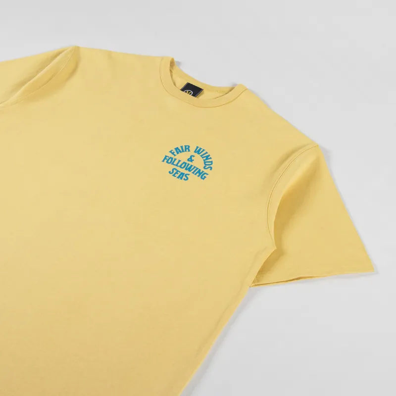 Frizmworks Fair Winds And Following Seas T Shirt Yellow-3
