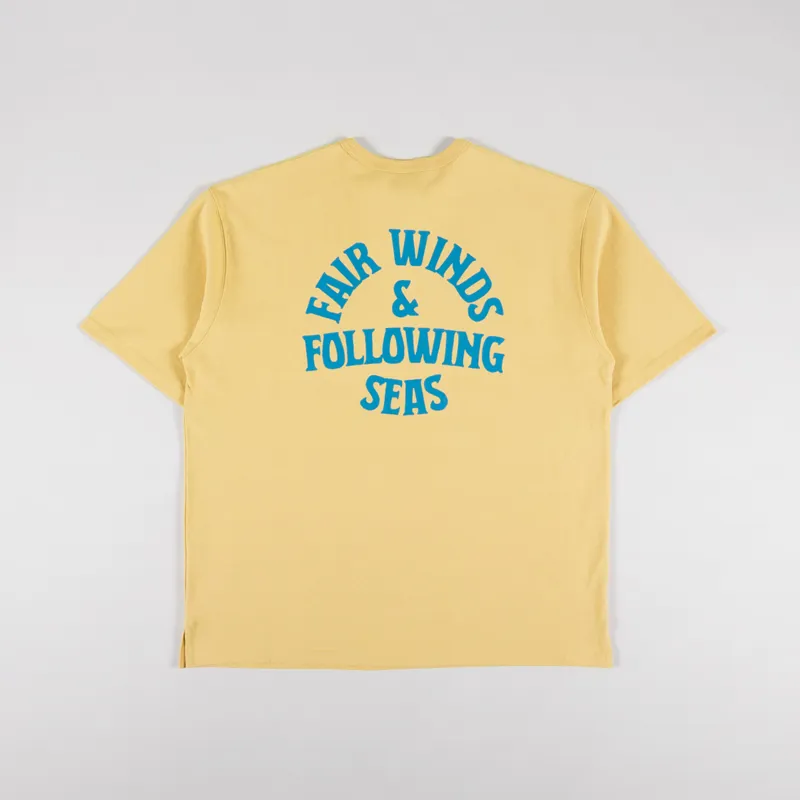 Frizmworks Fair Winds And Following Seas T Shirt Yellow