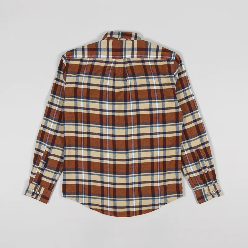 Portuguese Flannel Fall Palette Shirt Tan-1