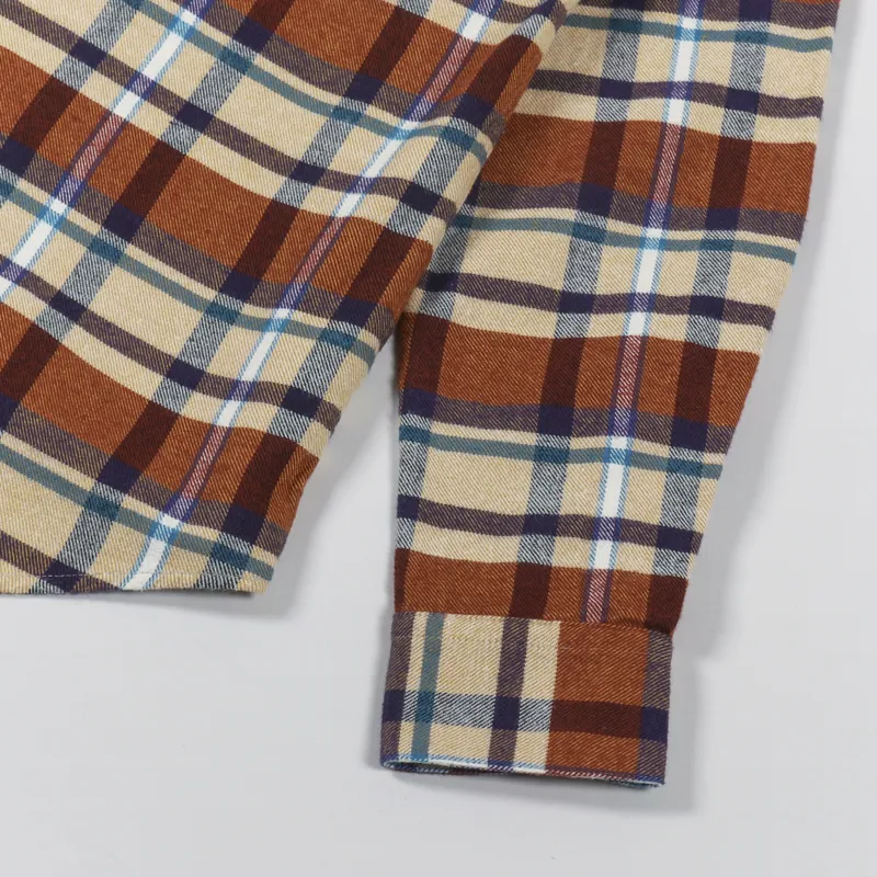 Portuguese Flannel Fall Palette Shirt Tan-4