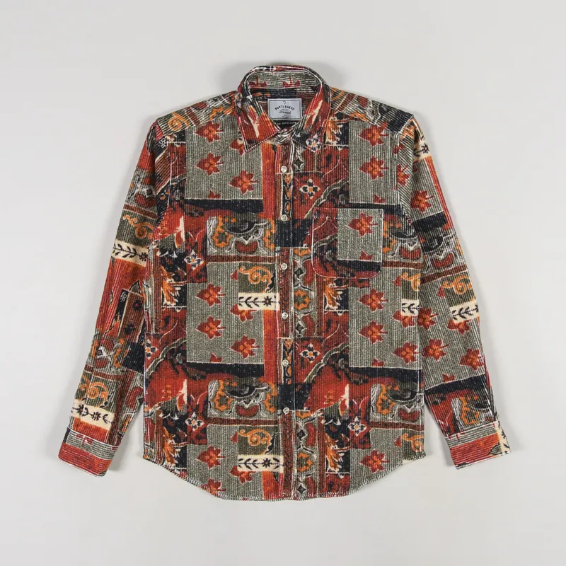 Portuguese Flannel Fall Shades Shirt Red