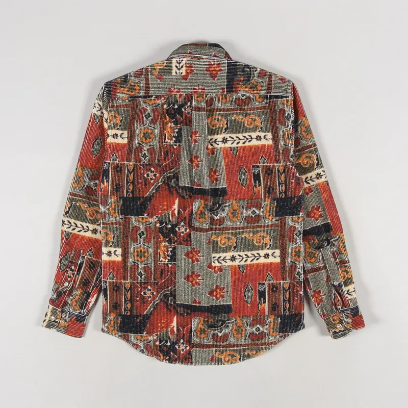 Portuguese Flannel Fall Shades Shirt Red-1