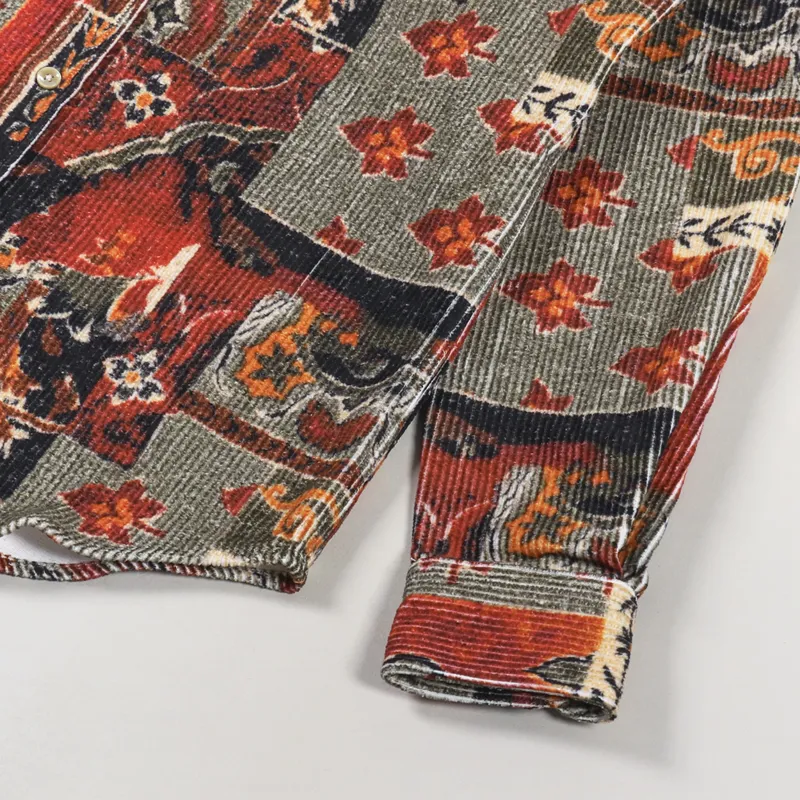 Portuguese Flannel Fall Shades Shirt Red-6