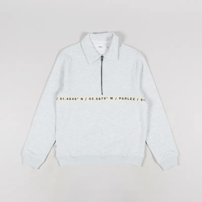 Parlez Farr Quarter Zip Sweat Heather