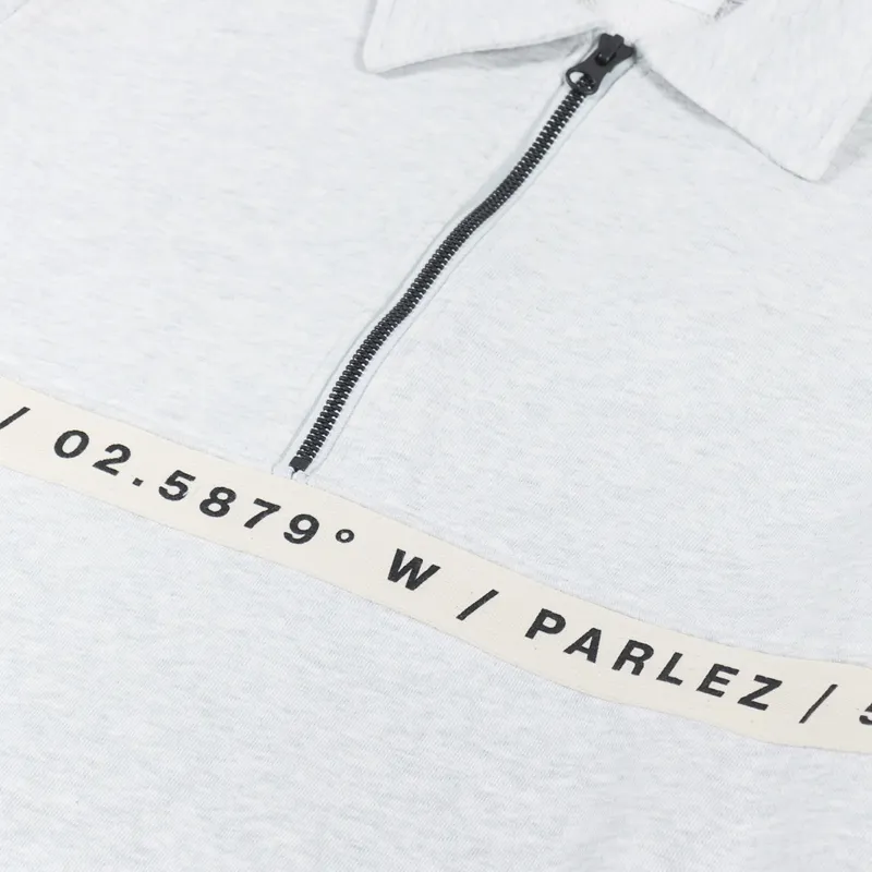 Parlez Farr Quarter Zip Sweat Heather-5
