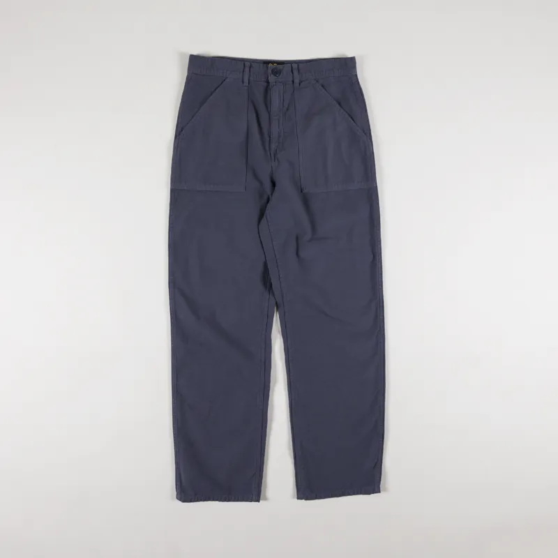 Stan Ray Fat Pant Navy Sateen-1